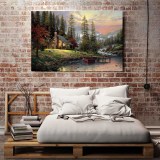 A Peaceful Retreat HD Canvas Print Home Decor Paintings Wall Art Pictures