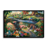 Alice in wonderland HD Canvas Print Home Decor Paintings Wall Art Pictures