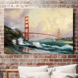 Golden Gate Bridge San Francisco HD Canvas Print Home Decor Paintings Wall Art Pictures