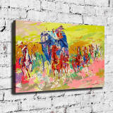 Race HD Canvas Print Home Decor Paintings Wall Art Pictures