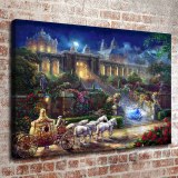 Cinderella Romance Awakens full HD Canvas Print Home Decor Paintings Wall Art Pictures