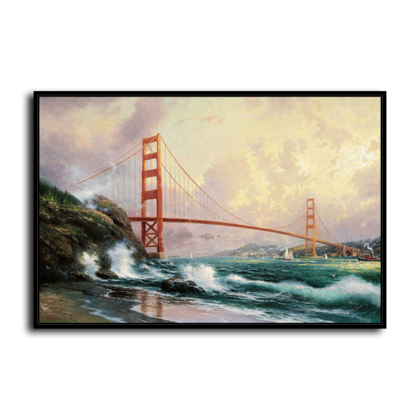 Golden Gate Bridge San Francisco HD Canvas Print Home Decor Paintings Wall Art Pictures