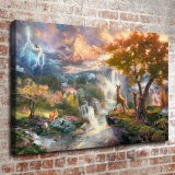 Bambi First Year HD Canvas Print Home Decor Paintings Wall Art Pictures