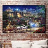 Cinderella Romance Awakens full HD Canvas Print Home Decor Paintings Wall Art Pictures