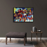 Boxing Match HD Canvas Print Home Decor Paintings Wall Art Pictures