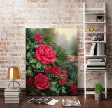 A Perfect Red Rose HD Canvas Print Home Decor Paintings Wall Art Pictures