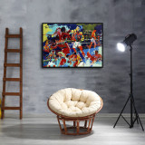 Boxing Match HD Canvas Print Home Decor Paintings Wall Art Pictures