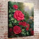 A Perfect Red Rose HD Canvas Print Home Decor Paintings Wall Art Pictures