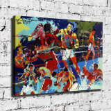 Boxing Match HD Canvas Print Home Decor Paintings Wall Art Pictures