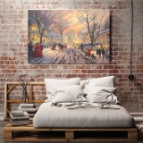 A Victorian Christmas Carol HD Canvas Print Home Decor Paintings Wall Art Pictures