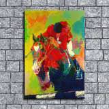 Race HD Canvas Print Home Decor Paintings Wall Art Pictures