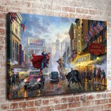 Justice league Superman Batman Wonder woman HD Canvas Print Home Decor Paintings Wall Art Pictures