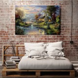 A Natures Paradise HD Canvas Print Home Decor Paintings Wall Art Pictures