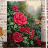 A Perfect Red Rose HD Canvas Print Home Decor Paintings Wall Art Pictures