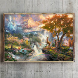 Bambi First Year HD Canvas Print Home Decor Paintings Wall Art Pictures