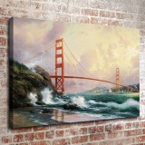 Golden Gate Bridge San Francisco HD Canvas Print Home Decor Paintings Wall Art Pictures