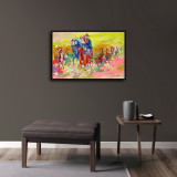 Race HD Canvas Print Home Decor Paintings Wall Art Pictures