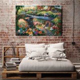 Alice in wonderland HD Canvas Print Home Decor Paintings Wall Art Pictures