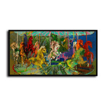 Carousel HD Canvas Print Home Decor Paintings Wall Art Pictures