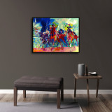 Race HD Canvas Print Home Decor Paintings Wall Art Pictures