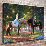 Cinderella Romance Awakens full HD Canvas Print Home Decor Paintings Wall Art Pictures