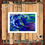 Surf HD Canvas Print Home Decor Paintings Wall Art Pictures