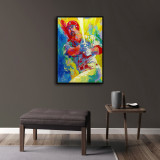 Baseball Player HD Canvas Print Home Decor Paintings Wall Art Pictures