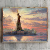 The statue of liberty HD Canvas Print Home Decor Paintings Wall Art Pictures