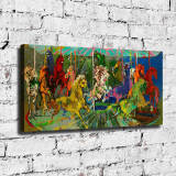 Carousel HD Canvas Print Home Decor Paintings Wall Art Pictures