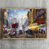 Justice league Superman Batman Wonder woman HD Canvas Print Home Decor Paintings Wall Art Pictures