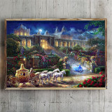 Cinderella Romance Awakens full HD Canvas Print Home Decor Paintings Wall Art Pictures