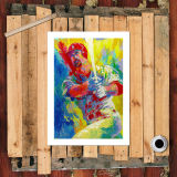 Baseball Player HD Canvas Print Home Decor Paintings Wall Art Pictures