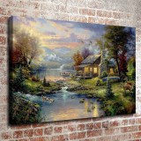 A Natures Paradise HD Canvas Print Home Decor Paintings Wall Art Pictures