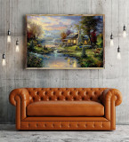 A Natures Paradise HD Canvas Print Home Decor Paintings Wall Art Pictures