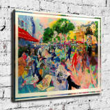 Street HD Canvas Print Home Decor Paintings Wall Art Pictures