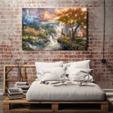 Bambi First Year HD Canvas Print Home Decor Paintings Wall Art Pictures