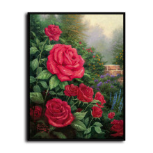 A Perfect Red Rose HD Canvas Print Home Decor Paintings Wall Art Pictures