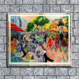 Street HD Canvas Print Home Decor Paintings Wall Art Pictures