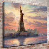 The statue of liberty HD Canvas Print Home Decor Paintings Wall Art Pictures