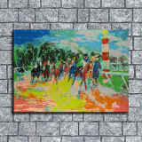 Racing horse HD Canvas Print Home Decor Paintings Wall Art Pictures