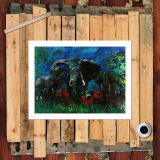 Elephant HD Canvas Print Home Decor Paintings Wall Art Pictures