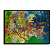 lion HD Canvas Print Home Decor Paintings Wall Art Pictures