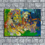 lion HD Canvas Print Home Decor Paintings Wall Art Pictures