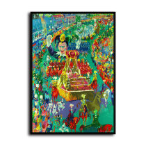 Procession HD Canvas Print Home Decor Paintings Wall Art Pictures