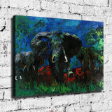 Elephant HD Canvas Print Home Decor Paintings Wall Art Pictures