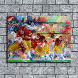 Baseball player HD Canvas Print Home Decor Paintings Wall Art Pictures