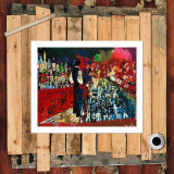 Bar HD Canvas Print Home Decor Paintings Wall Art Pictures