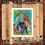Basketball HD Canvas Print Home Decor Paintings Wall Art Pictures