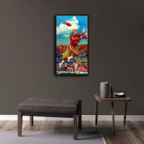 Baseball player HD Canvas Print Home Decor Paintings Wall Art Pictures