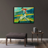 Baseball player HD Canvas Print Home Decor Paintings Wall Art Pictures